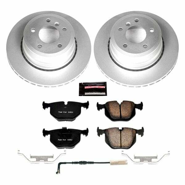 Power Stop 06-07 BMW 530xi Rear Z23 Evolution Sport Coated Brake Kit - CRK5492