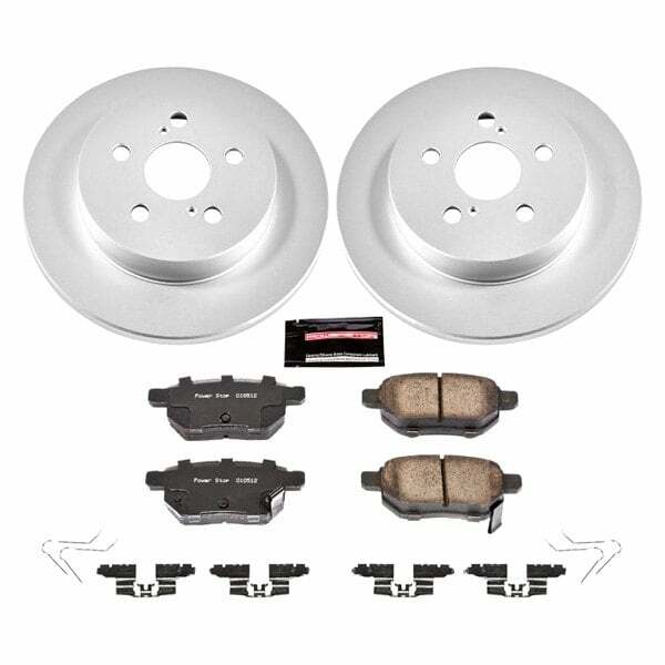 Power Stop 11-17 Lexus CT200h Rear Z17 Evolution Geomet Coated Brake Kit - CRK5503
