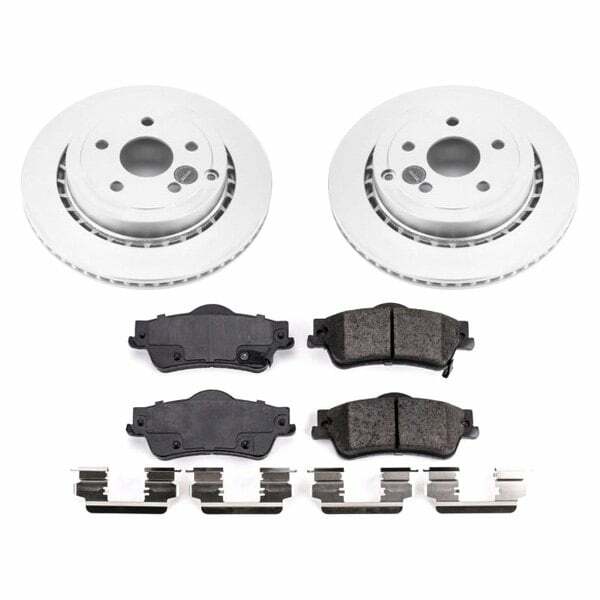 Power Stop 11-17 Chevrolet Caprice Rear Z17 Evolution Geomet Coated Brake Kit - CRK5528