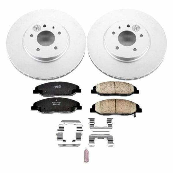 Power Stop 09-11 Cadillac STS Front Z17 Evolution Geomet Coated Brake Kit - CRK5538