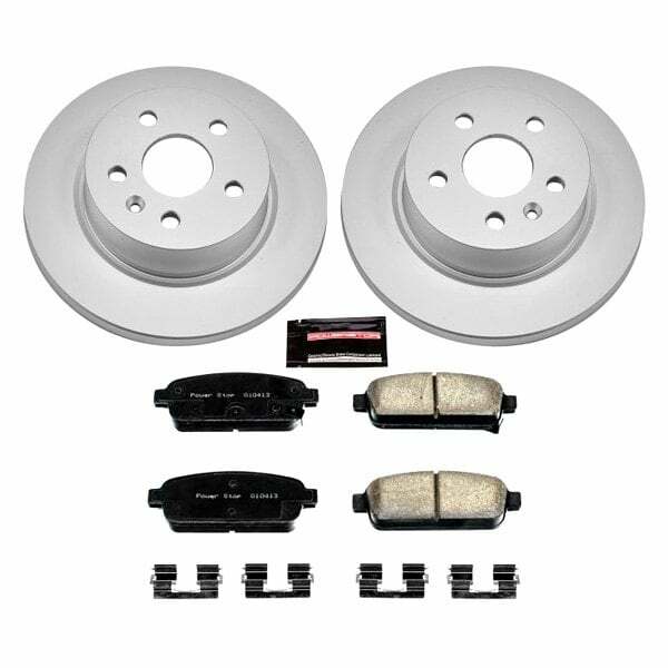 Power Stop 13-18 Buick Encore Rear Z17 Evolution Geomet Coated Brake Kit - CRK5544