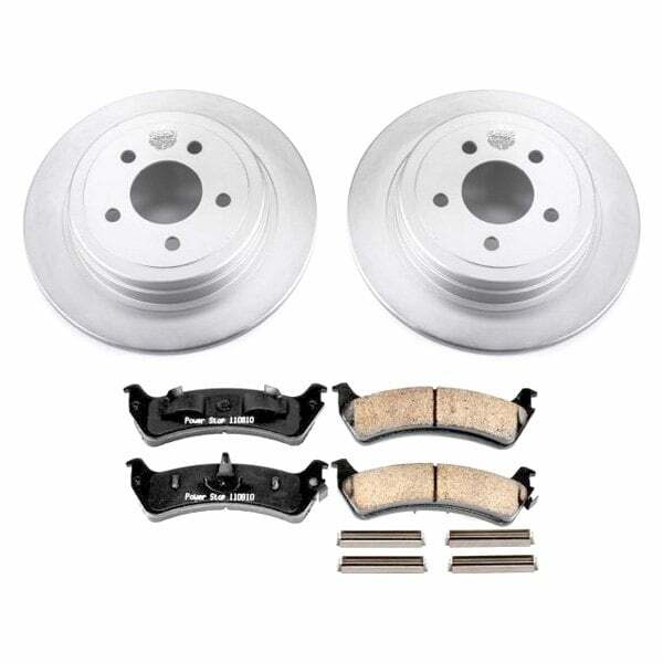 Power Stop 2003 Ford Explorer Sport Rear Z17 Evolution Geomet Coated Brake Kit - CRK5570