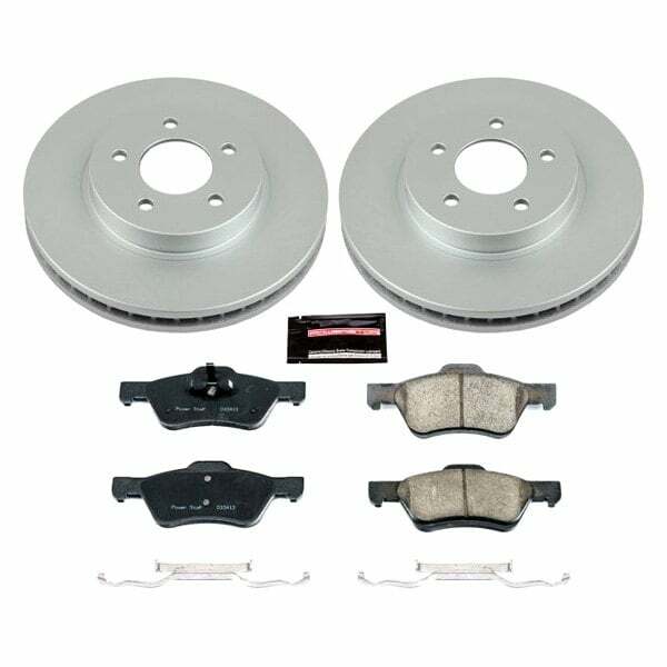 Power Stop 10-12 Ford Escape Front Z17 Evolution Geomet Coated Brake Kit - CRK5571
