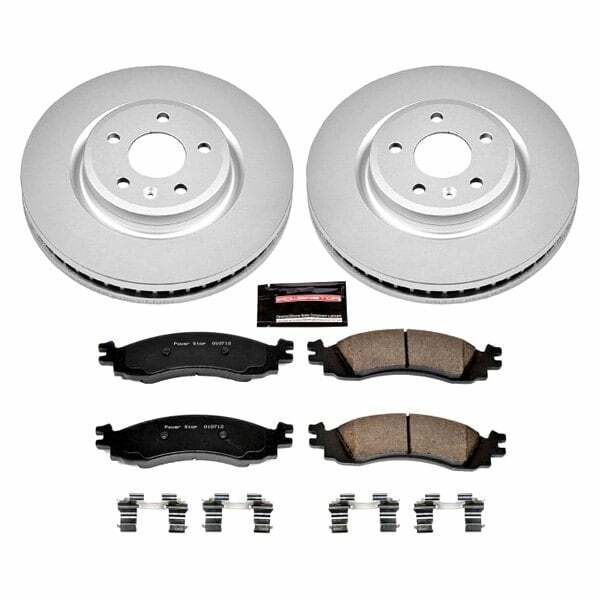 Power Stop 11-12 Ford Taurus Front Z17 Evolution Geomet Coated Brake Kit - CRK5581
