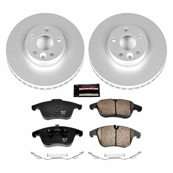 Power Stop 11-14 Volvo S60 Front Z23 Evolution Sport Coated Brake Kit - CRK5608