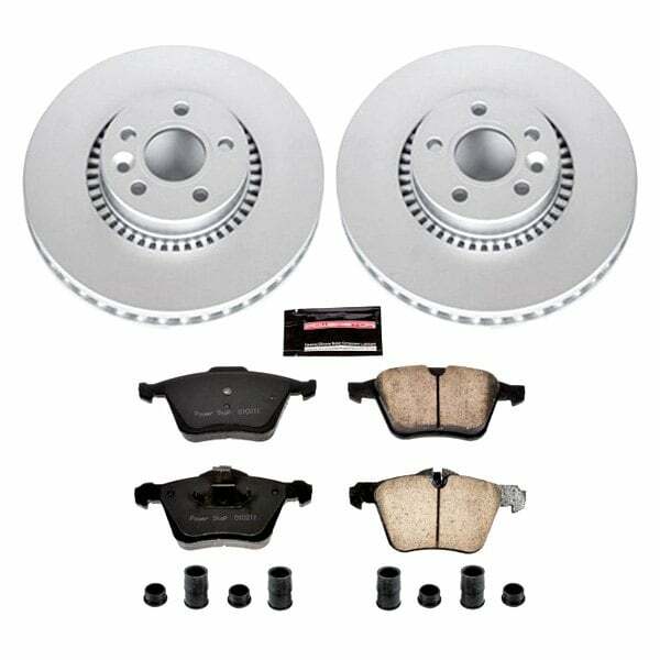 Power Stop 11-14 Volvo S60 Front Z23 Evolution Sport Coated Brake Kit - CRK5613