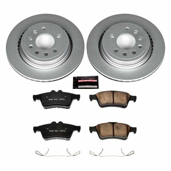 Power Stop 08-11 Saab 9-3 Rear Z23 Evolution Sport Coated Brake Kit - CRK5698