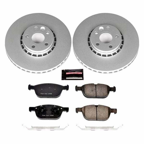 Power Stop 10-15 Volvo XC60 Front Z23 Evolution Sport Coated Brake Kit - CRK5702