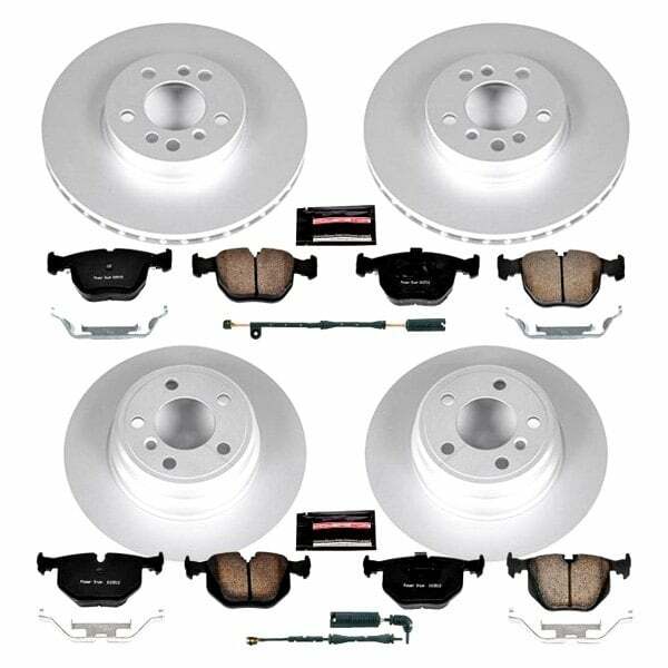 Power Stop 00-06 BMW X5 Front & Rear Z23 Evolution Sport Coated Brake Kit - CRK5718