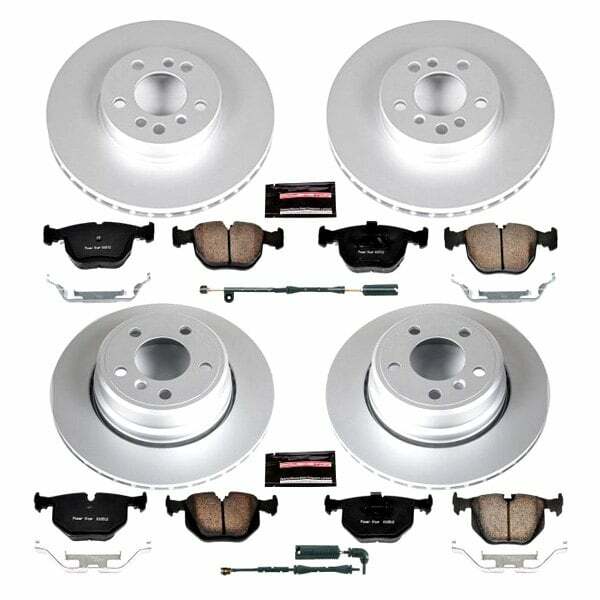 Power Stop 04-06 BMW X5 Front & Rear Z23 Evolution Sport Coated Brake Kit - CRK5719