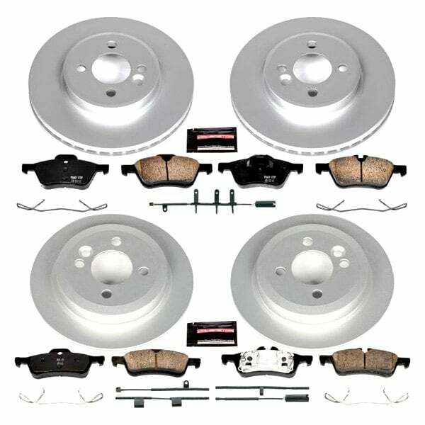 Power Stop 02-06 Mini Cooper Front & Rear Z23 Evolution Sport Coated Brake Kit - CRK5725