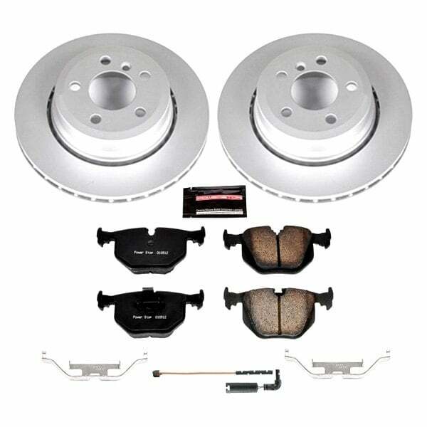 Power Stop 04-10 BMW X3 Rear Z23 Evolution Sport Coated Brake Kit - CRK5738