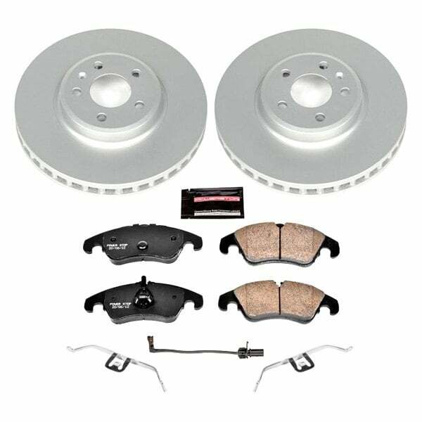 Power Stop 09-11 Audi A4 Front Z23 Evolution Sport Coated Brake Kit - CRK5752