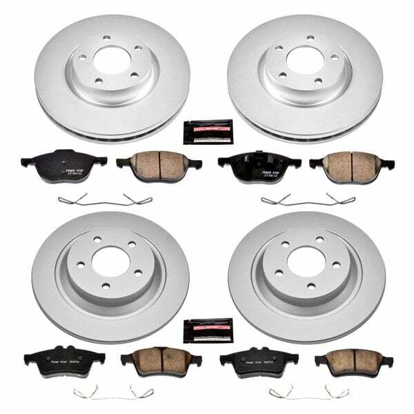 Power Stop 08-10 Mazda 5 Front & Rear Z17 Evolution Geomet Coated Brake Kit - CRK5804