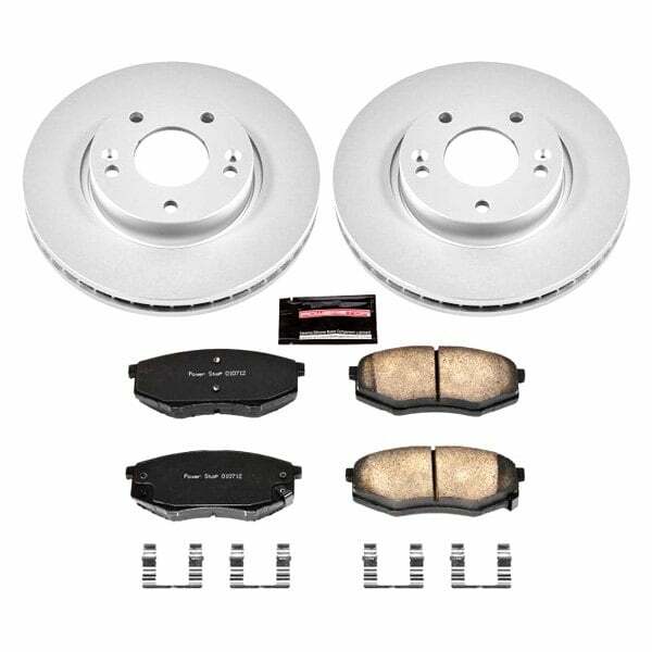 Power Stop 10-12 Hyundai Tucson Front Z17 Evolution Geomet Coated Brake Kit - CRK5806