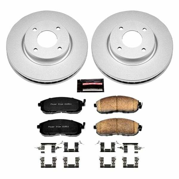 Power Stop 09-14 Nissan Cube Front Z17 Evolution Geomet Coated Brake Kit - CRK5817