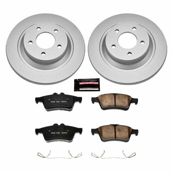 Power Stop 08-10 Mazda 5 Rear Z17 Evolution Geomet Coated Brake Kit - CRK5842