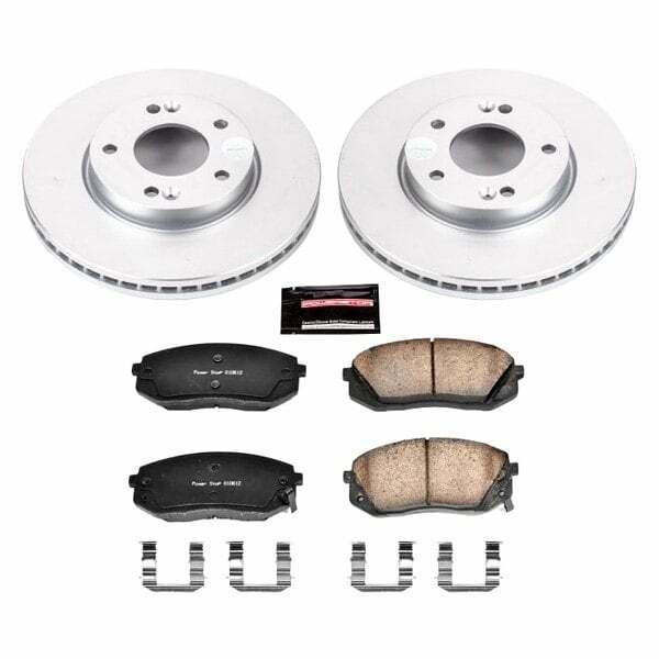 Power Stop 07-10 Kia Rondo Front Z17 Evolution Geomet Coated Brake Kit - CRK5851