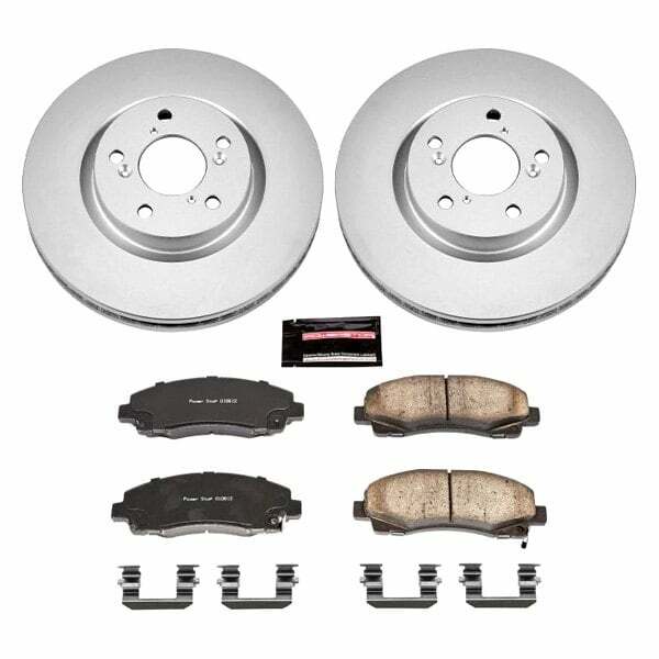 Power Stop 09-14 Acura TL Front Z17 Evolution Geomet Coated Brake Kit - CRK5855