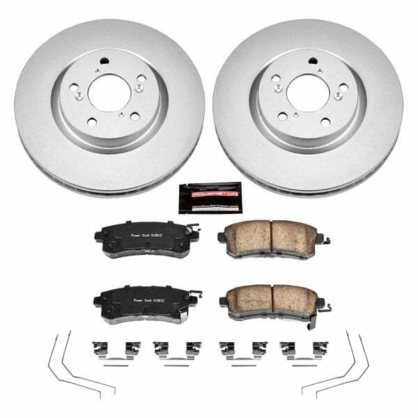 Power Stop 11-14 Honda Odyssey Front Z17 Evolution Geomet Coated Brake Kit - CRK5857