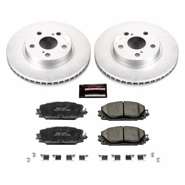 Power Stop 11-17 Lexus CT200h Front Z17 Evolution Geomet Coated Brake Kit - CRK5870