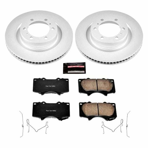 Power Stop 10-19 Lexus GX460 Front Z17 Evolution Geomet Coated Brake Kit - CRK5873