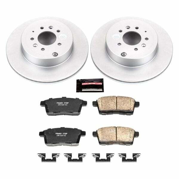 Power Stop 07-15 Mazda CX-9 Rear Z17 Evolution Geomet Coated Brake Kit - CRK5877