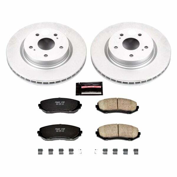 Power Stop 06-13 Suzuki Grand Vitara Front Z17 Evolution Geomet Coated Brake Kit - CRK5886