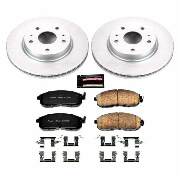 Power Stop 07-13 Suzuki SX4 Front Z17 Evolution Geomet Coated Brake Kit - CRK5887