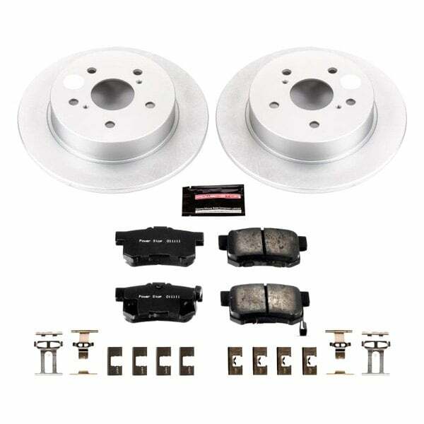 Power Stop 07-13 Suzuki SX4 Rear Z17 Evolution Geomet Coated Brake Kit - CRK5889