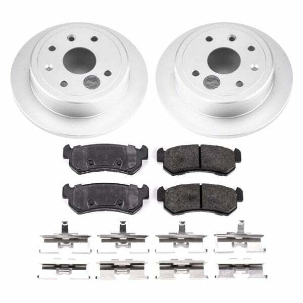 Power Stop 04-06 Suzuki Forenza Rear Z17 Evolution Geomet Coated Brake Kit - CRK5897