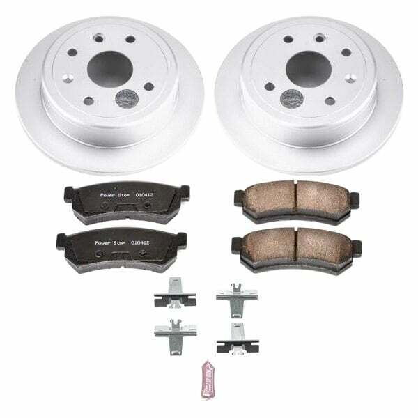 Power Stop 07-08 Suzuki Forenza Rear Z17 Evolution Geomet Coated Brake Kit - CRK5898