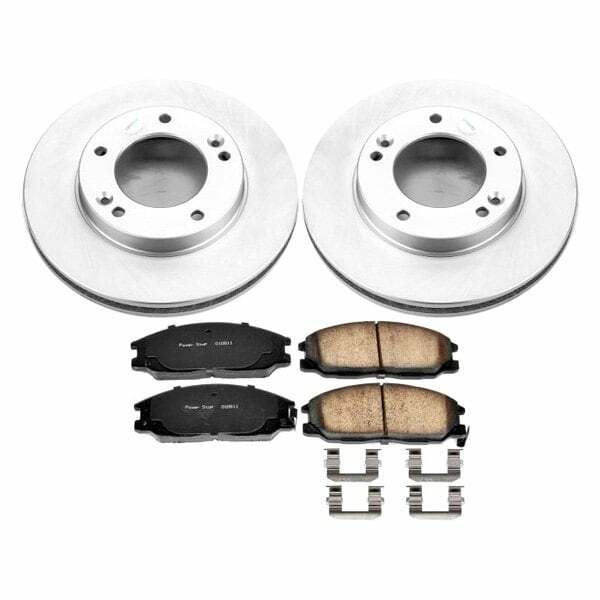 Power Stop 03-06 Kia Sorento Front Z17 Evolution Geomet Coated Brake Kit - CRK5899