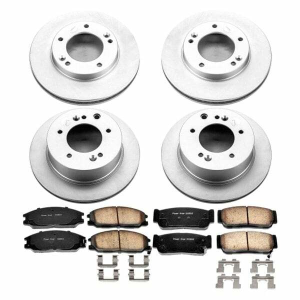 Power Stop 03-06 Kia Sorento Front & Rear Z17 Evolution Geomet Coated Brake Kit - CRK5900