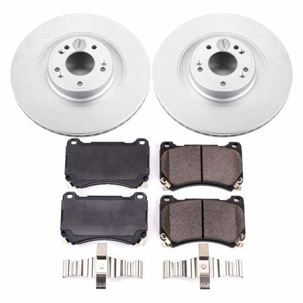 Power Stop 2011 Hyundai Equus Front Z17 Evolution Geomet Coated Brake Kit - CRK5928