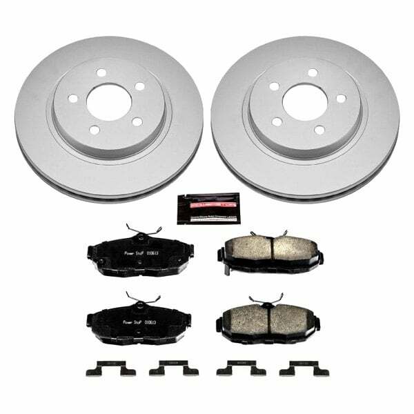 Power Stop 2012 Ford Mustang Rear Z17 Evolution Geomet Coated Brake Kit - CRK5941