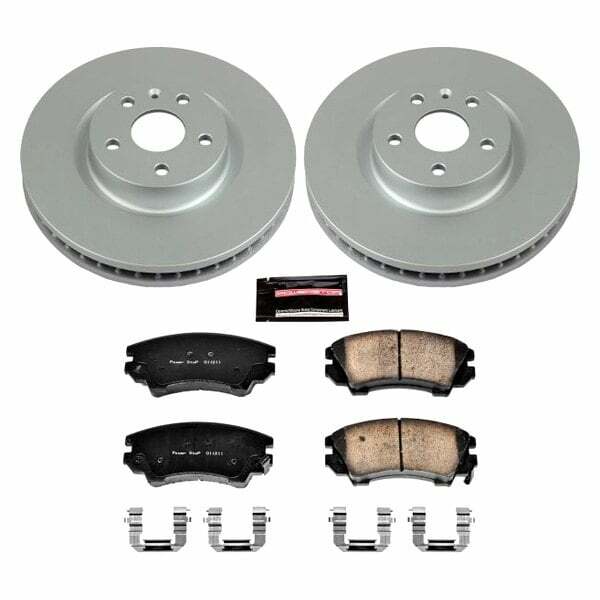 Power Stop 11-17 Chevrolet Caprice Front Z17 Evolution Geomet Coated Brake Kit - CRK5948