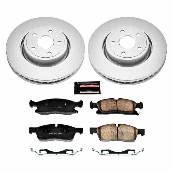Power Stop 11-19 Dodge Durango Front Z17 Evolution Geomet Coated Brake Kit - CRK5954