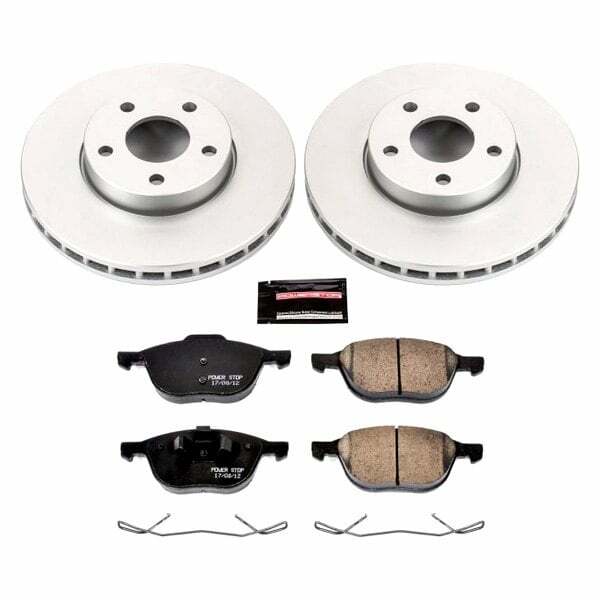 Power Stop 13-18 Ford C-Max Front Z17 Evolution Geomet Coated Brake Kit - CRK5976