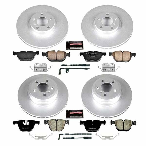 Power Stop 07-10 BMW X5 Front & Rear Z23 Evolution Sport Coated Brake Kit - CRK6060