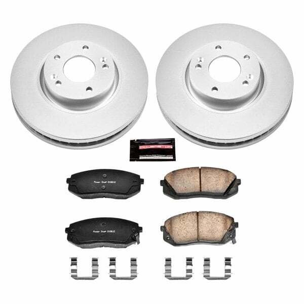 Power Stop 10-15 Hyundai Tucson Front Z17 Evolution Geomet Coated Brake Kit - CRK6087
