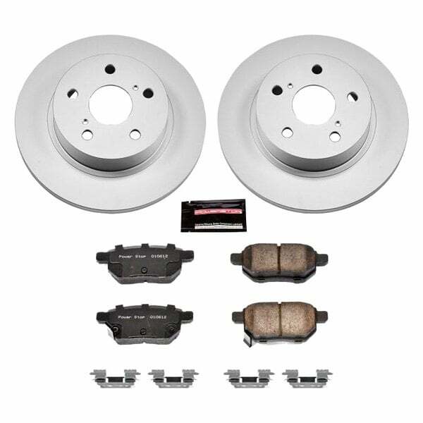 Power Stop 11-16 Scion tC Rear Z17 Evolution Geomet Coated Brake Kit - CRK6097