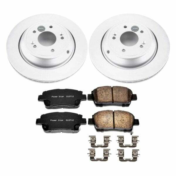 Power Stop 12-15 Scion iQ Front Z17 Evolution Geomet Coated Brake Kit - CRK6098
