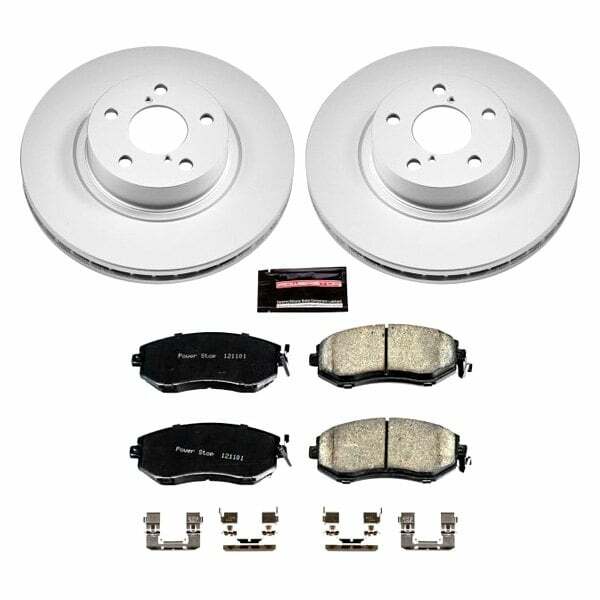 Power Stop 13-16 Subaru BRZ Front Z17 Evolution Geomet Coated Brake Kit - CRK6111