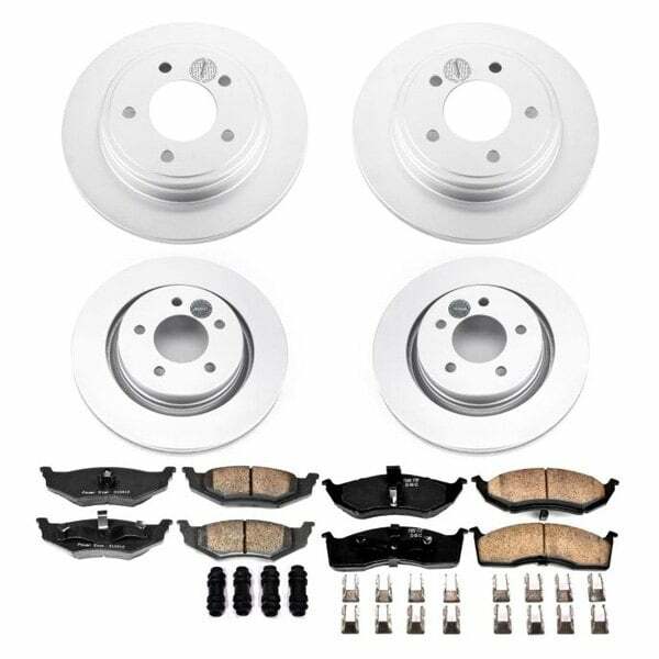 Power Stop 00-04 Chrysler Concorde Front & Rear Z17 Evolution Geomet Coated Brake Kit - CRK6178