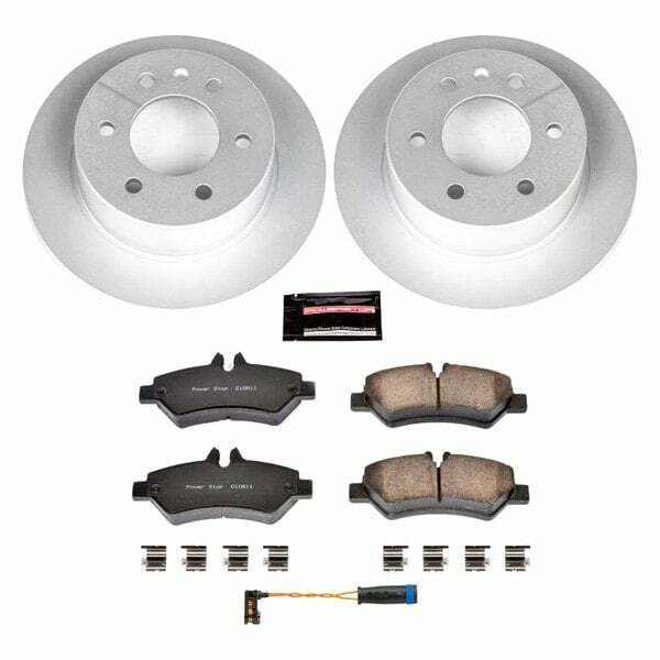 Power Stop 07-09 Dodge Sprinter 3500 Rear Z23 Evolution Sport Coated Brake Kit - CRK6198