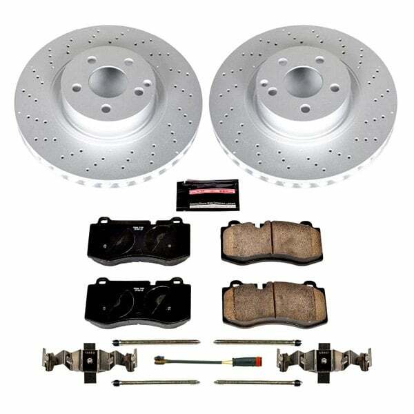Power Stop 07-08 Mercedes-Benz CL550 Front Z23 Evolution Sport Coated Brake Kit - CRK6231