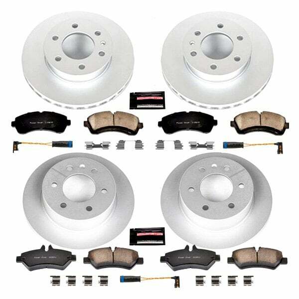 Power Stop 07-09 Dodge Sprinter 3500 Front & Rear Z23 Evolution Sport Coated Brake Kit - CRK6233