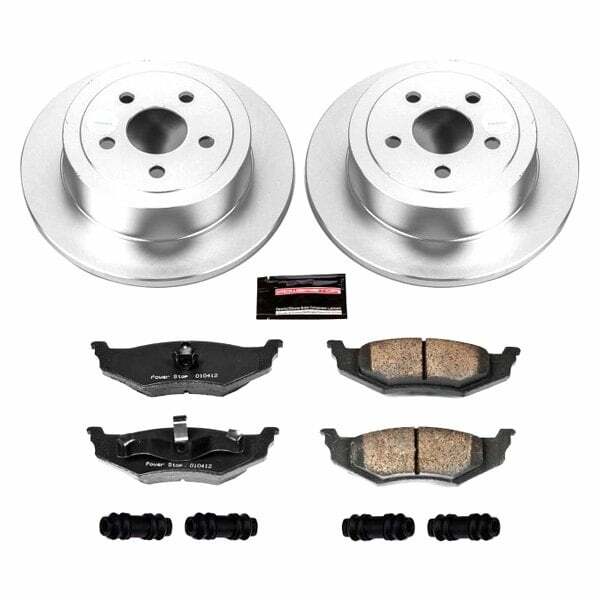 Power Stop 95-00 Chrysler Cirrus Rear Z17 Evolution Geomet Coated Brake Kit - CRK6266