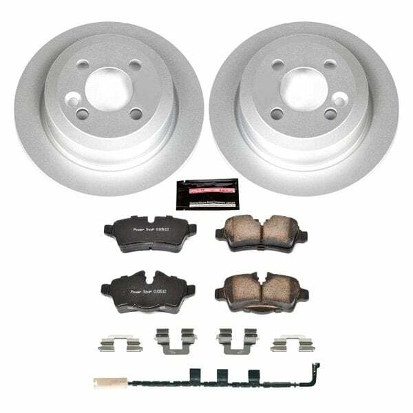 Power Stop 07-10 Mini Cooper Rear Z23 Evolution Sport Coated Brake Kit - CRK6281
